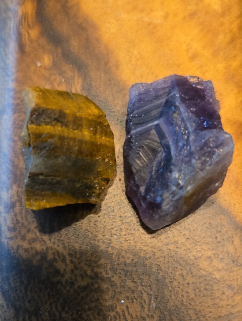 Natural Multi-Color Rough Crystal Accent Set - Picture 5 of 7